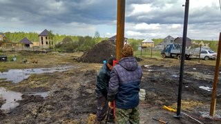 Заказать монтаж винтовых свай в Советская Гавань - цена под ключ с доставкой от 1894 шт