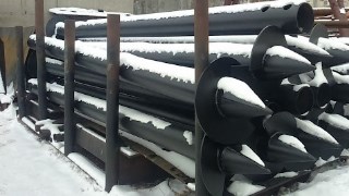 Винтовые сваи диаметром 73 мм Советской Гавани цена от 1368 руб.